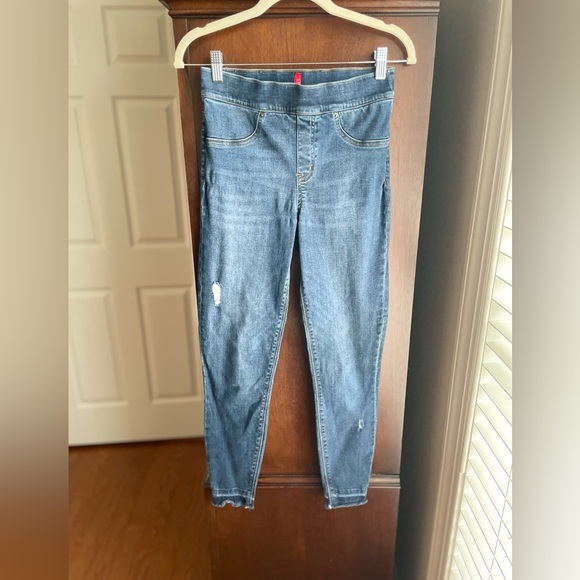 SPANX Distressed Jeans - Picture 2 of 10